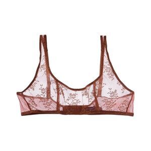 Journelle Womens  Romy Scoop Bralette, Brown